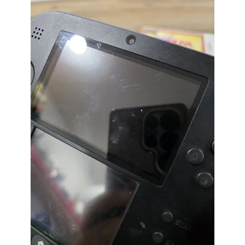 Nintendo 2ds FTR-001 With 2 Games, 4GB SD Card, Charger, & Stylus Tested Works!